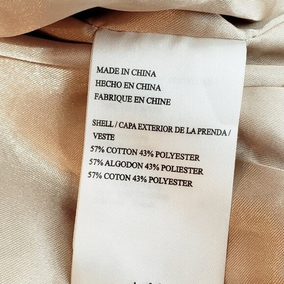 2b Bebe Short Sleeve Zip-Up Elastic Waist and Arms Jacket Medium - Picture 6 of 10